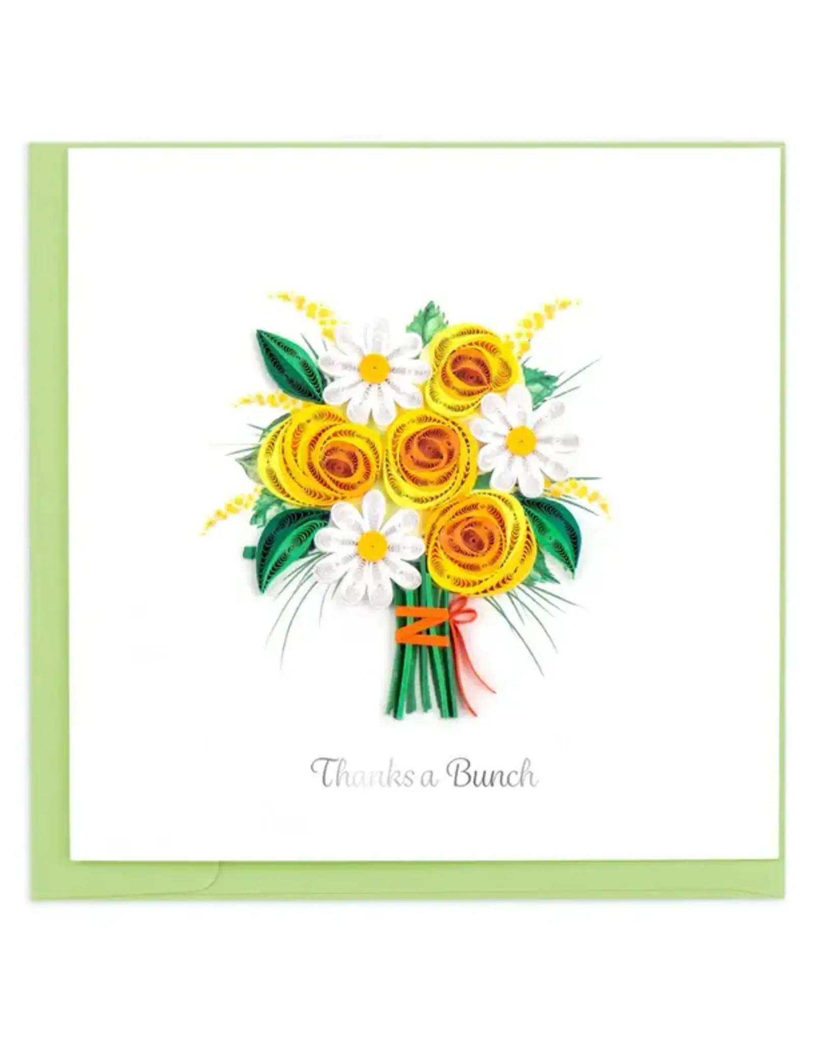 Thanks a Bunch Quilling card
