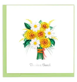 Thanks a Bunch Quilling card