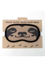 Sloth Velvet Sleep Mask