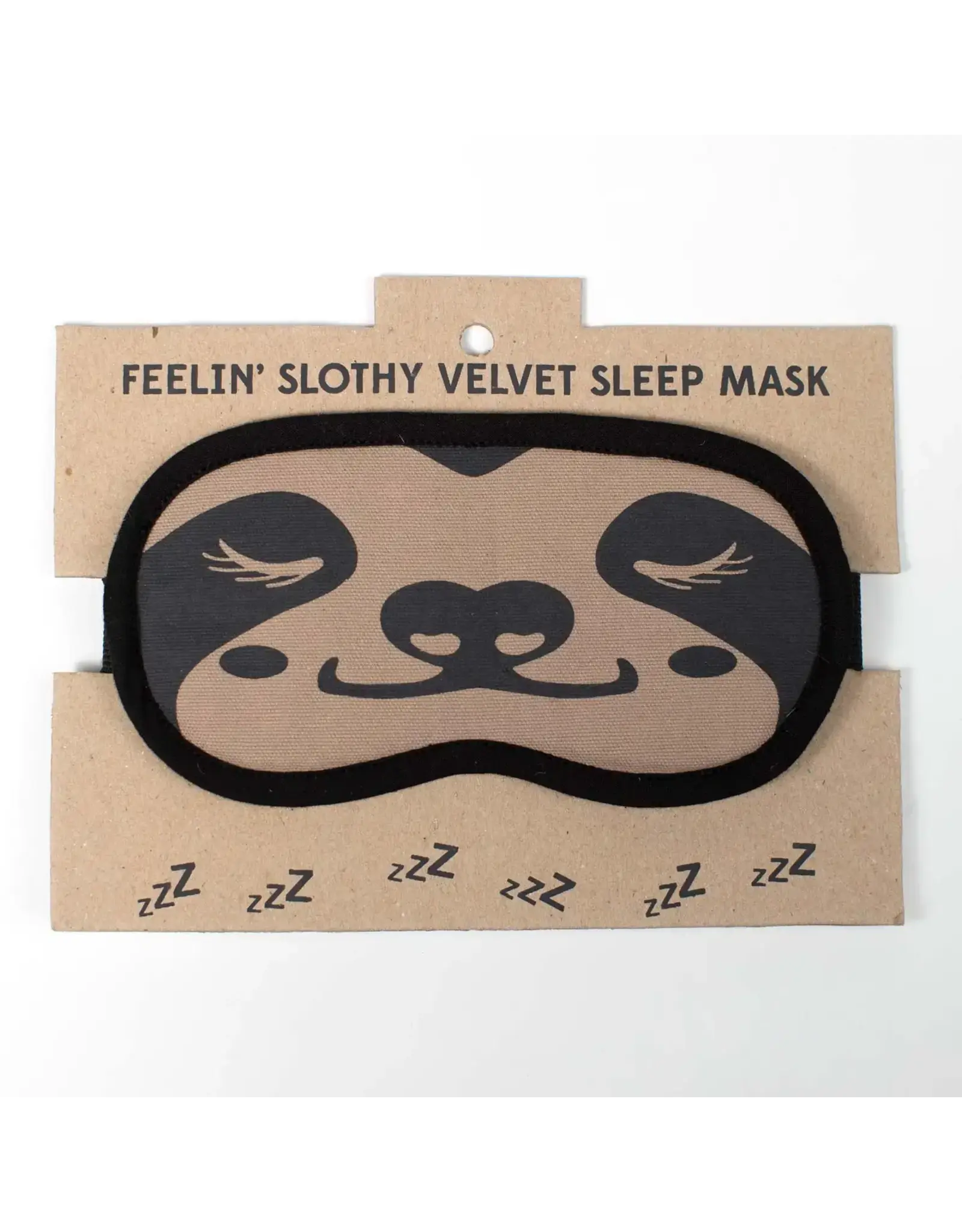 Sloth Velvet Sleep Mask