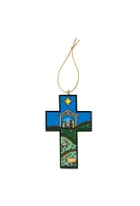Starry Night Cross Ornament