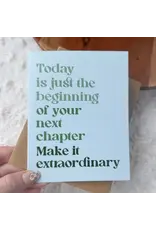 Today is Just the Beginning Grad Card