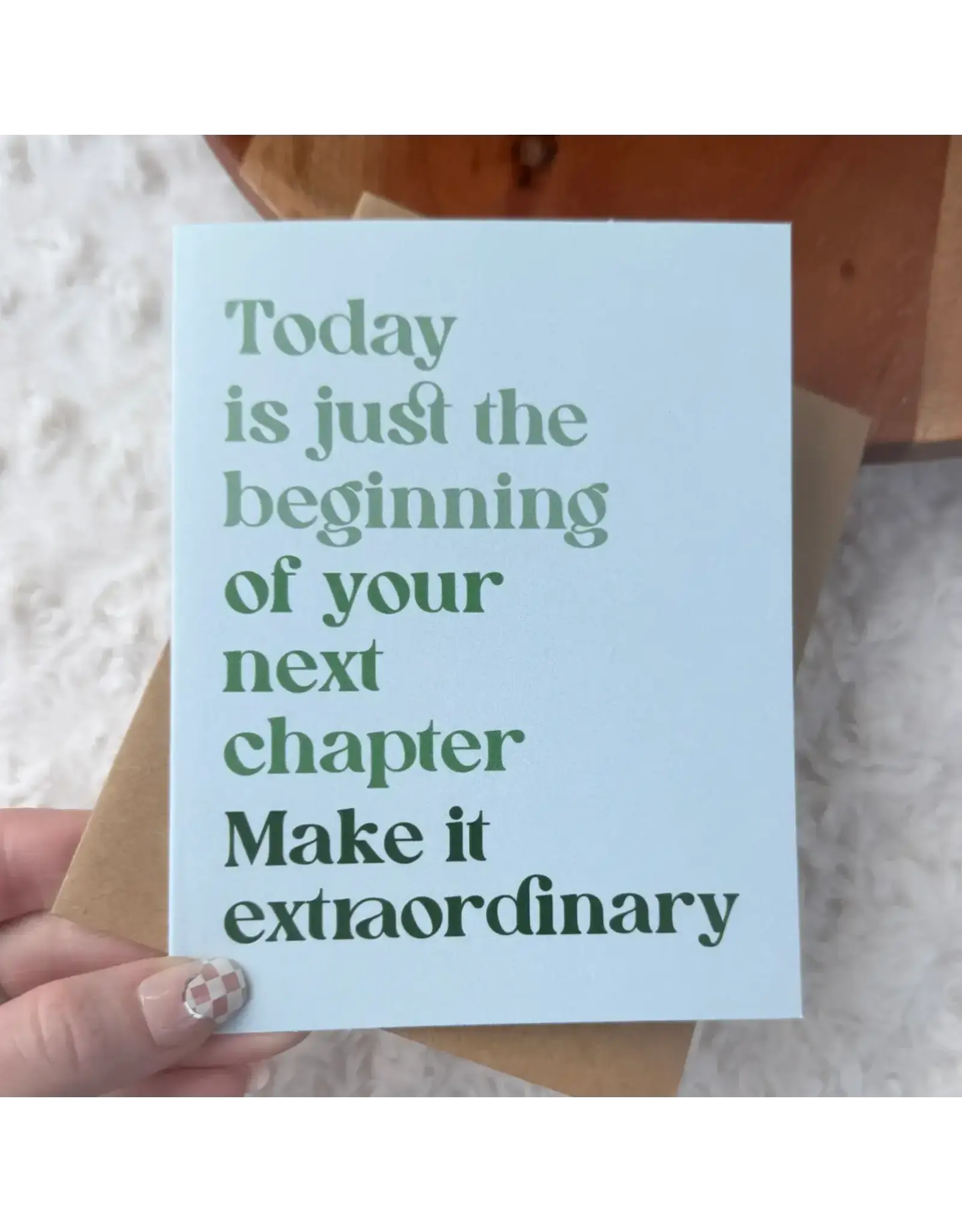 Today is Just the Beginning Grad Card