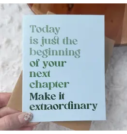 Today is Just the Beginning Grad Card