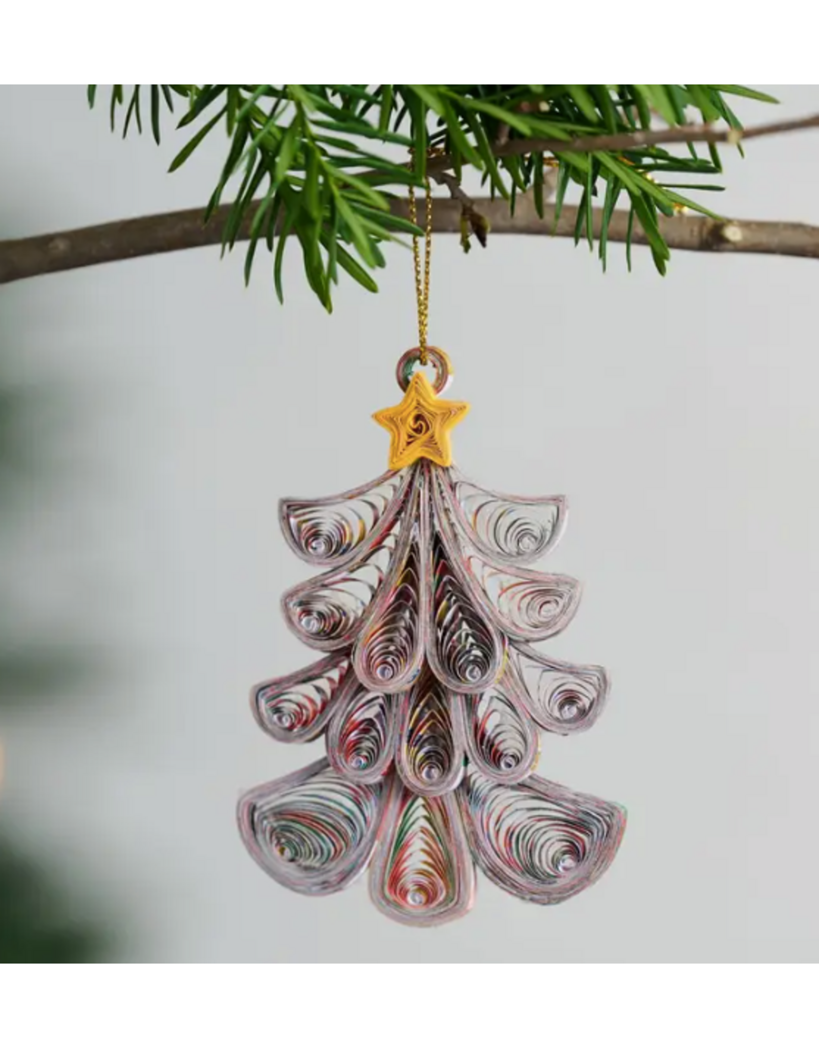 Quilled Fancy Tree Ornament, Vietnam