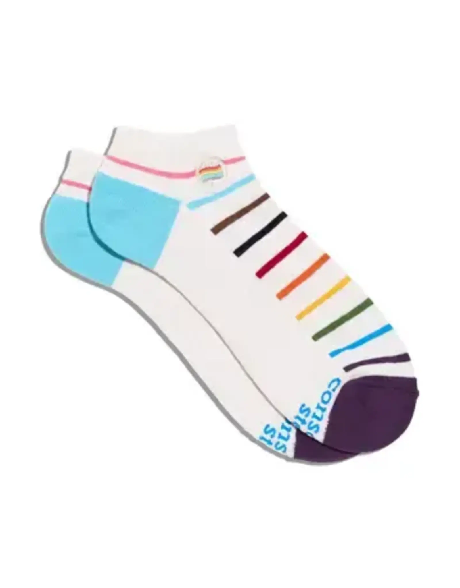 Ankle Socks That Save Lgbtq Lives | Pride Flag - Pride Gifts, Medium