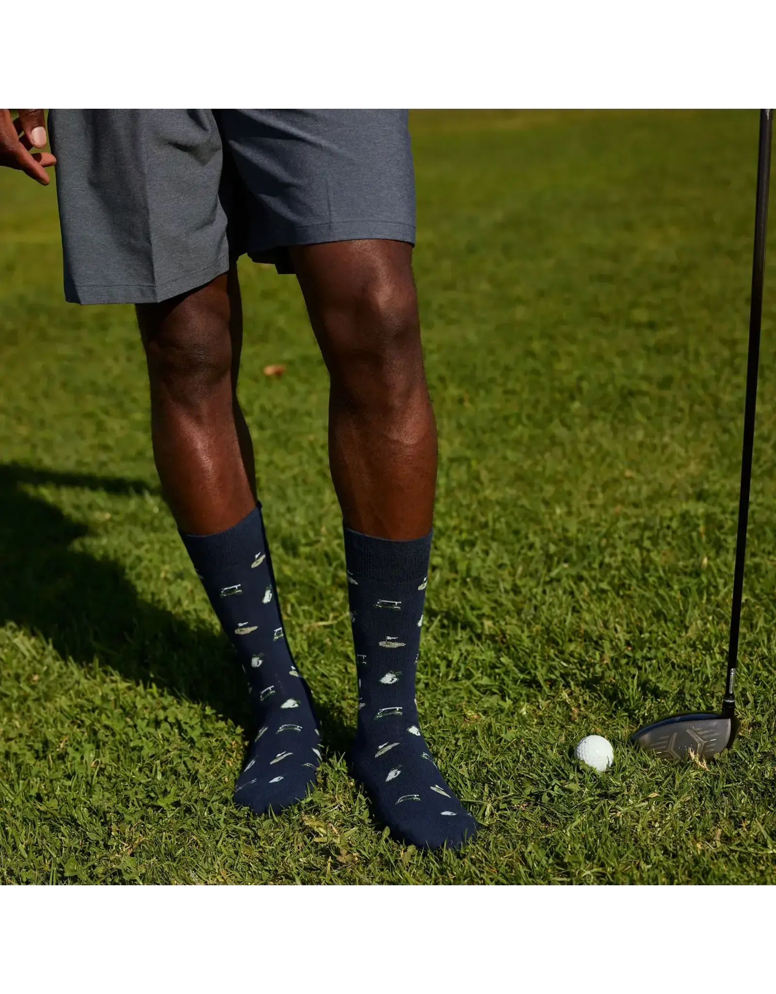 Socks That Support Youth Sports | Navy Golf |