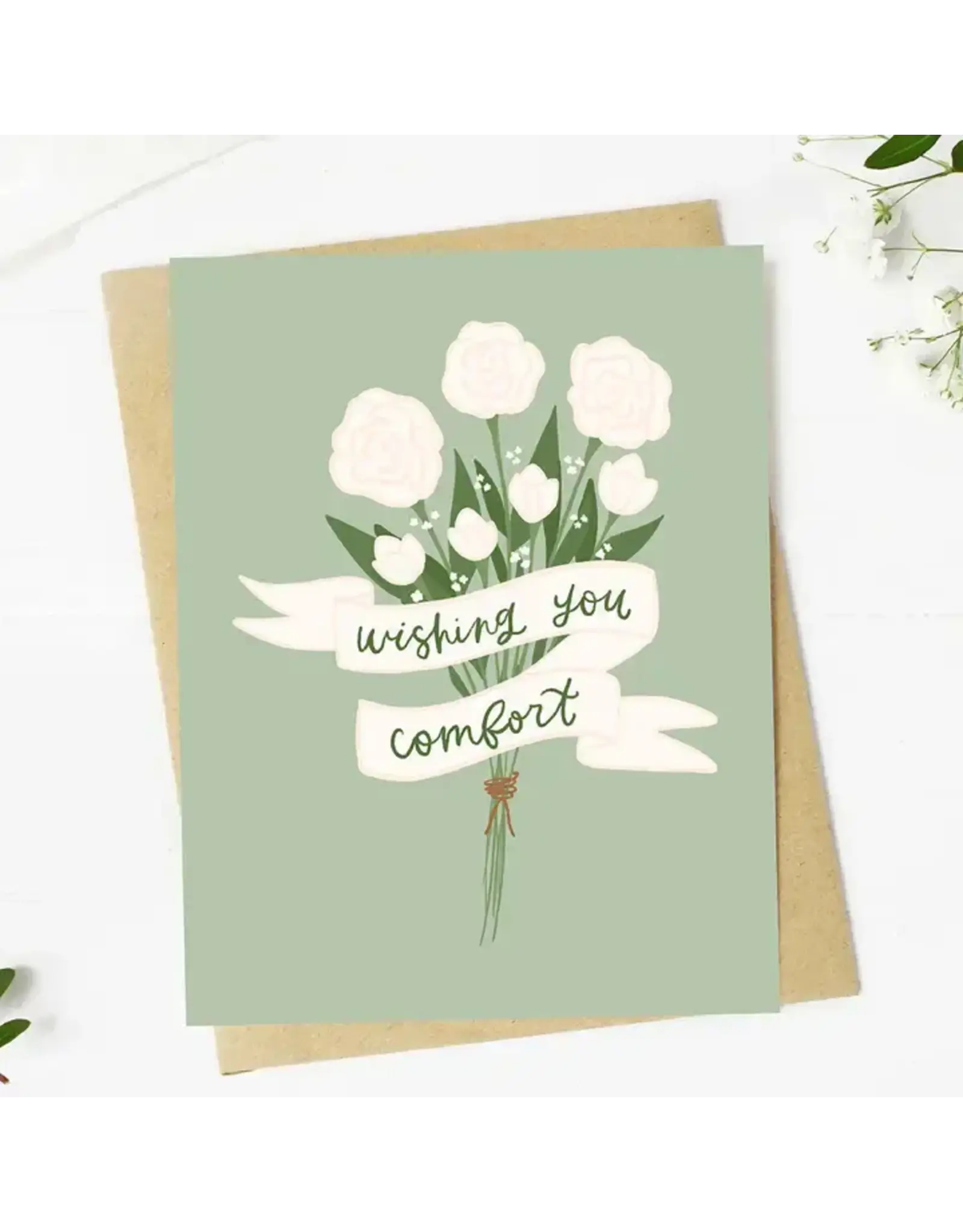 "Wishing You Comfort" Sympathy Card
