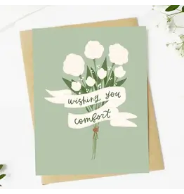 "Wishing You Comfort" Sympathy Card