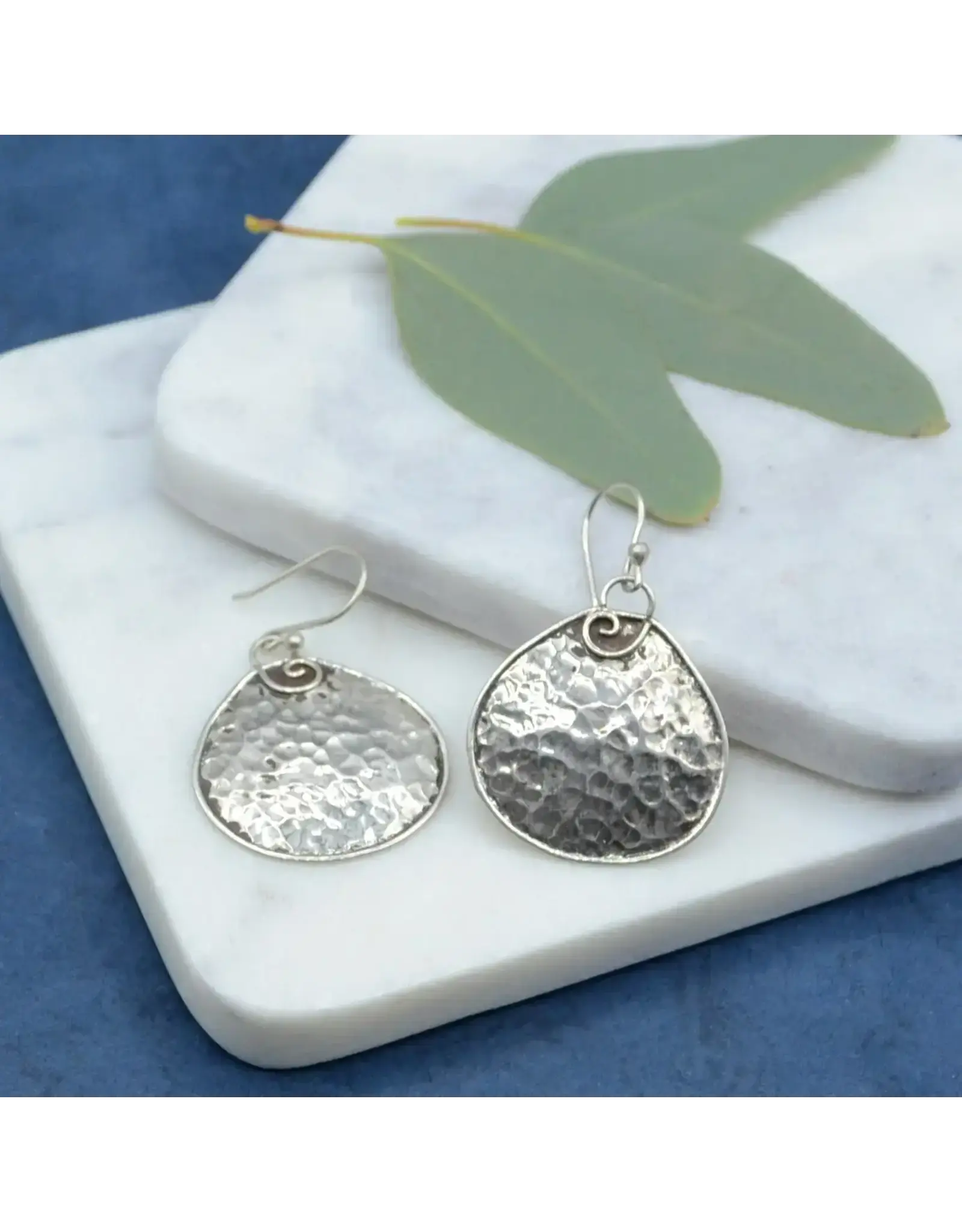 Makalu Silver Earrings, Nepal