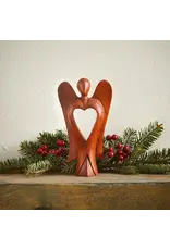 Acacia Carved Heart Angel, Indonesia