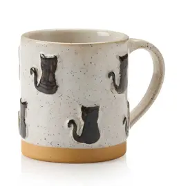 Black Cat Ceramic Halloween Mug