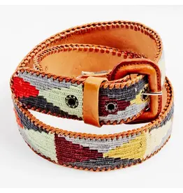 Geometric Handwoven Belt, Guatemala
