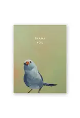Blue Bird Thank You Greeting Card