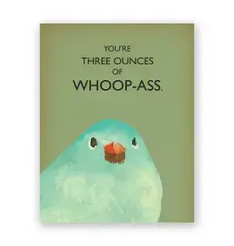 Three Ounce Greeting Card