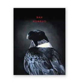 Bah Humbug Raven Holiday Card, Set of 8