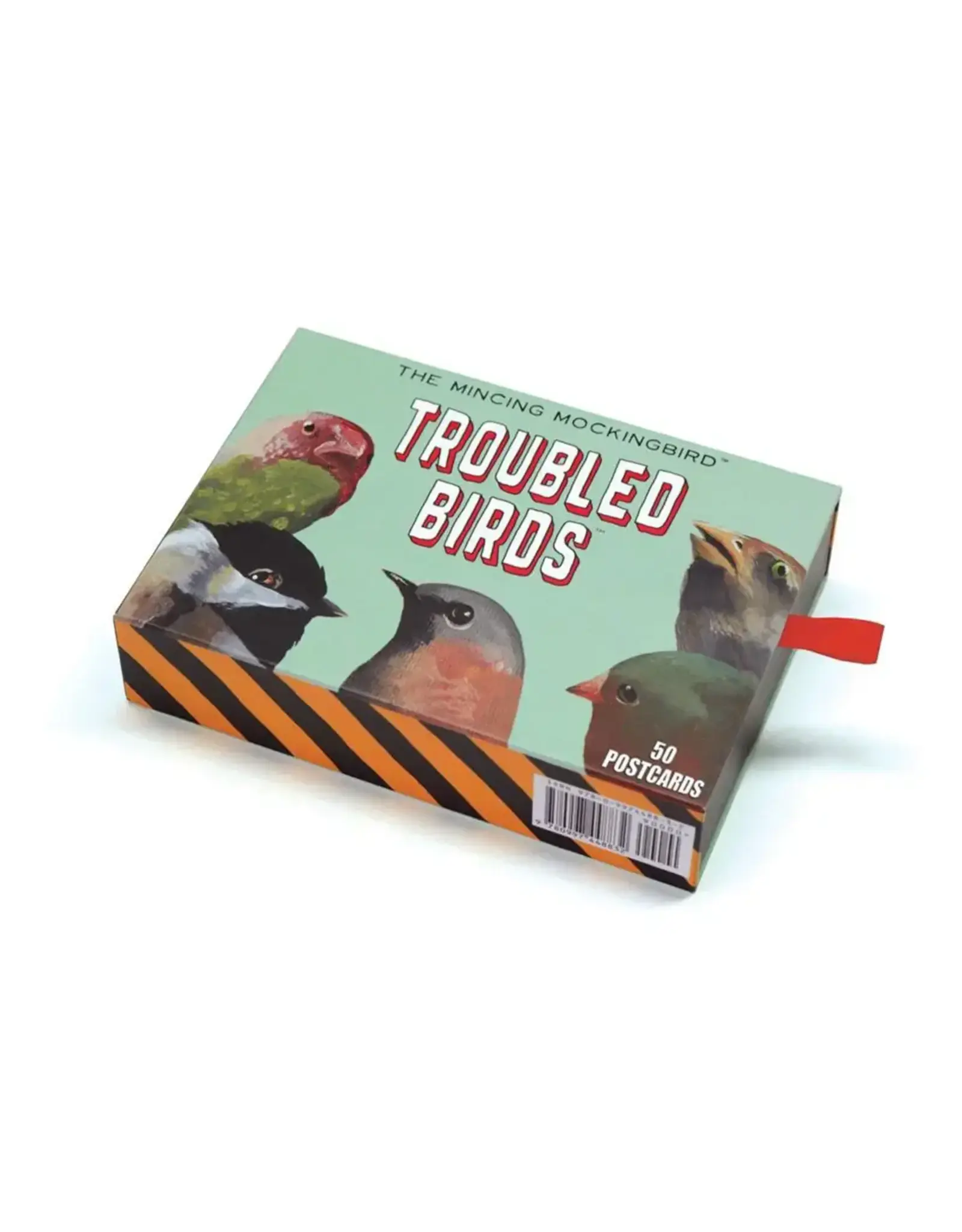 Troubled Birds Postcards - Box Set of 50