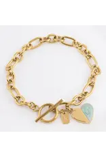 Give Hope Bracelet in Mint, Asia