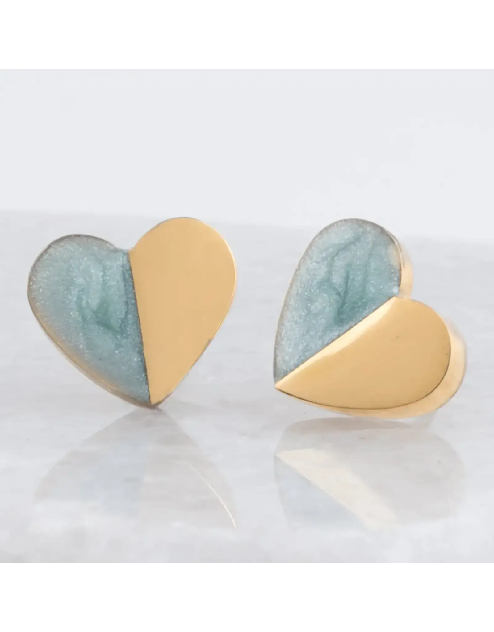 Give Hope Earrings in Mint