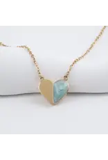 Give Hope Necklace in Mint, Asia