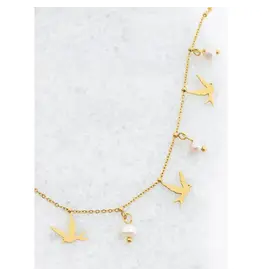 Wings of Hope Pearl Necklace, Asia