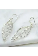 Willow Silver Earrings, Nepal