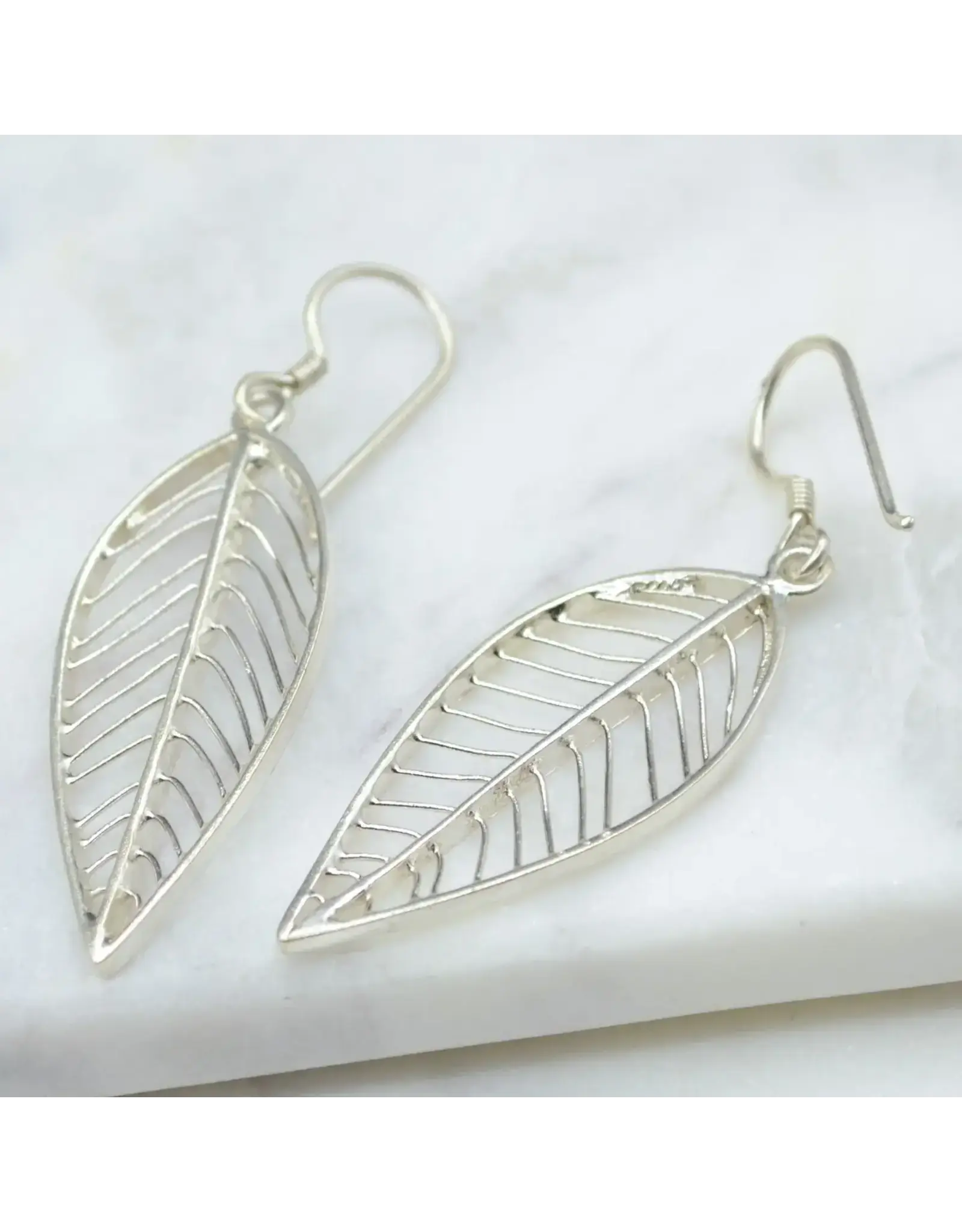 Willow Silver Earrings, Nepal