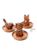 Ring Holder and Jewelry Dish, India |