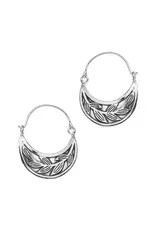 Patra Vine Hoop Earrings, India