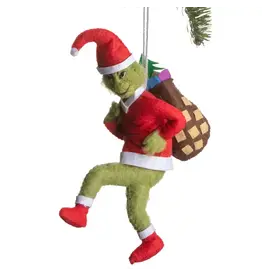 Grinch & Christmas Tree Ornament, Kyrgyzstan