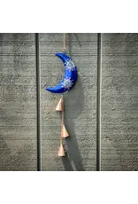 Cosmic Blue Moon Wind Chime