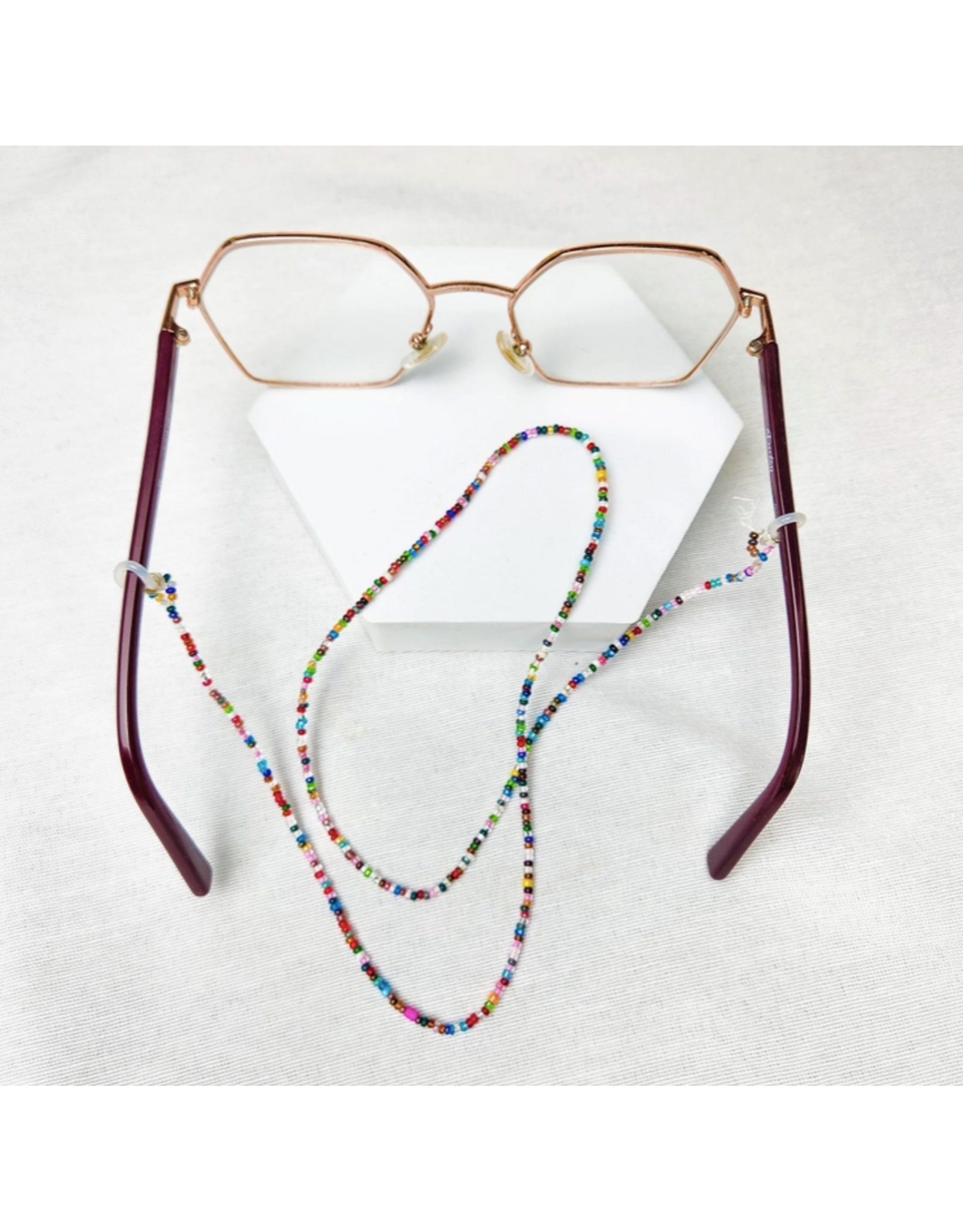 See Bead Bead Eyeglass Chain, Guatemala