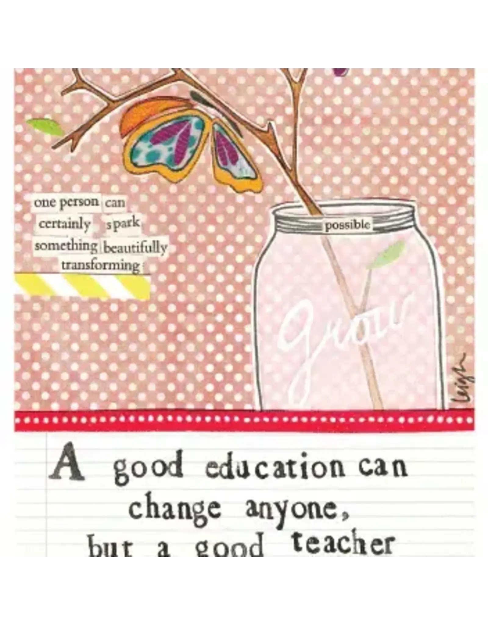 Good Teacher | Curly Girl Everyday Greeting Card