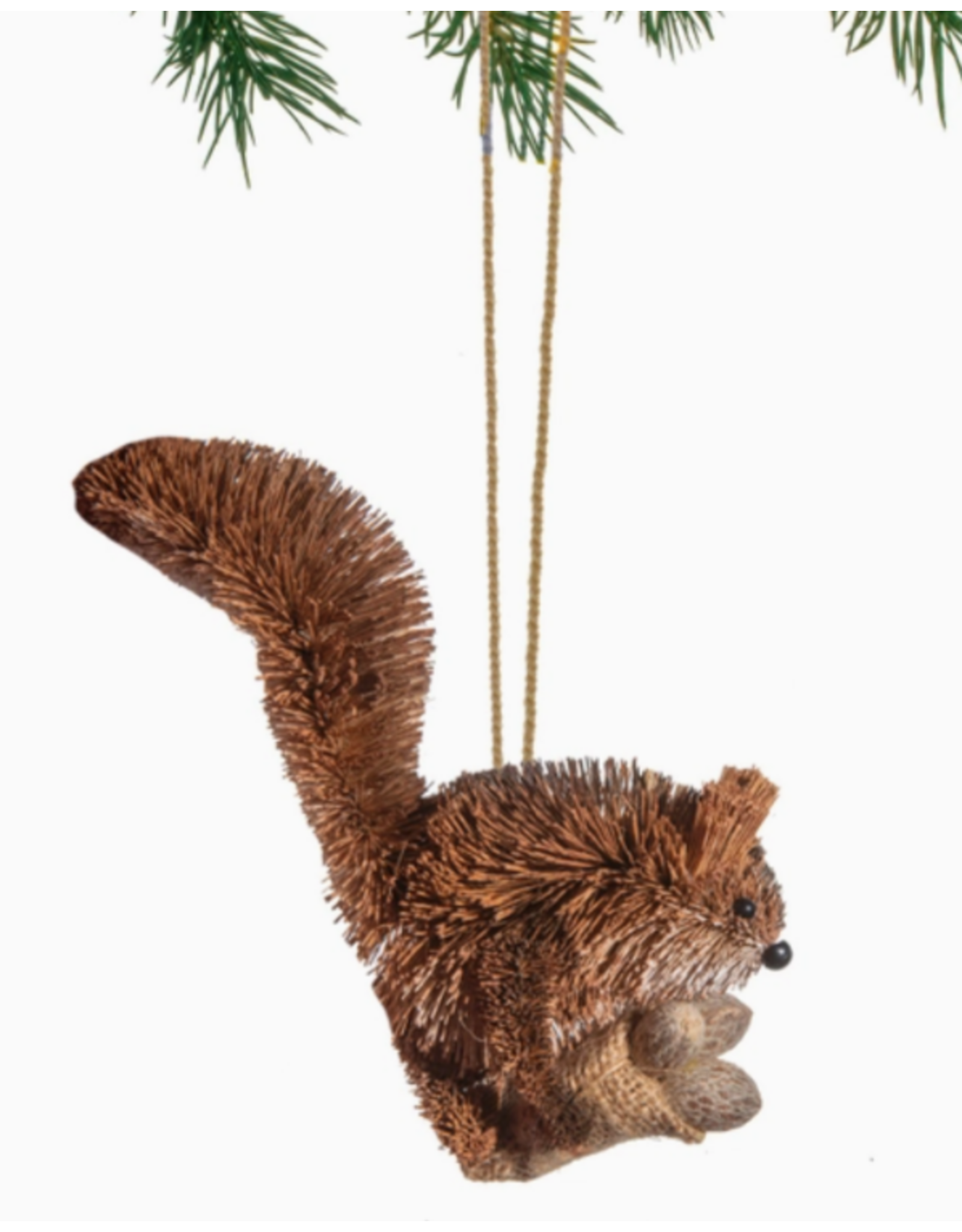 Bottle Brush Squirrel Ornament,  kyrgyzstan