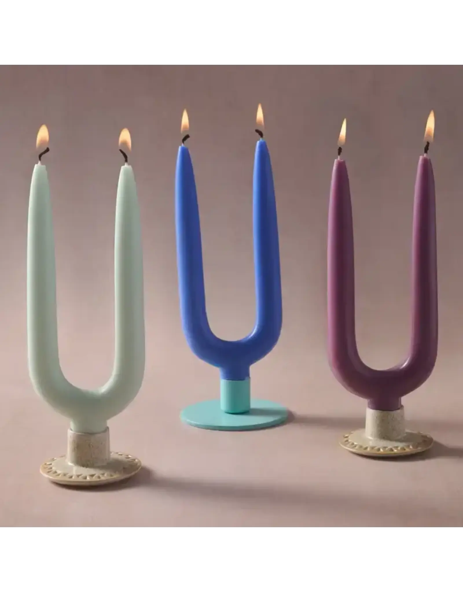 Pindho Palm Wax Twin Candle, Indonesia |