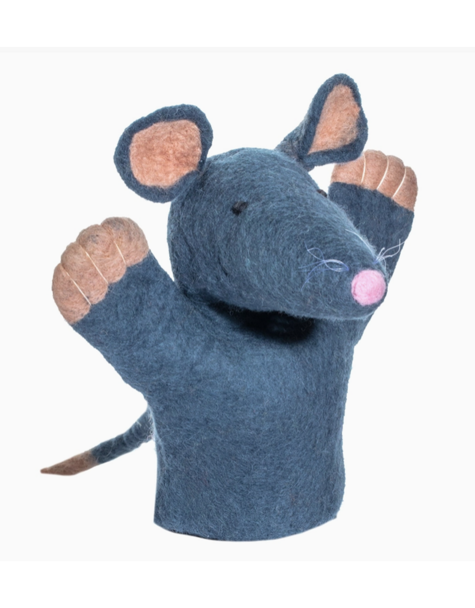 Felted Wool Hand Puppet