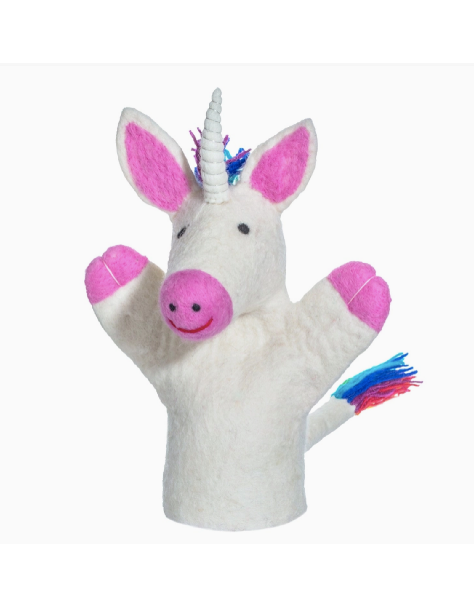 Felted Wool Hand Puppet