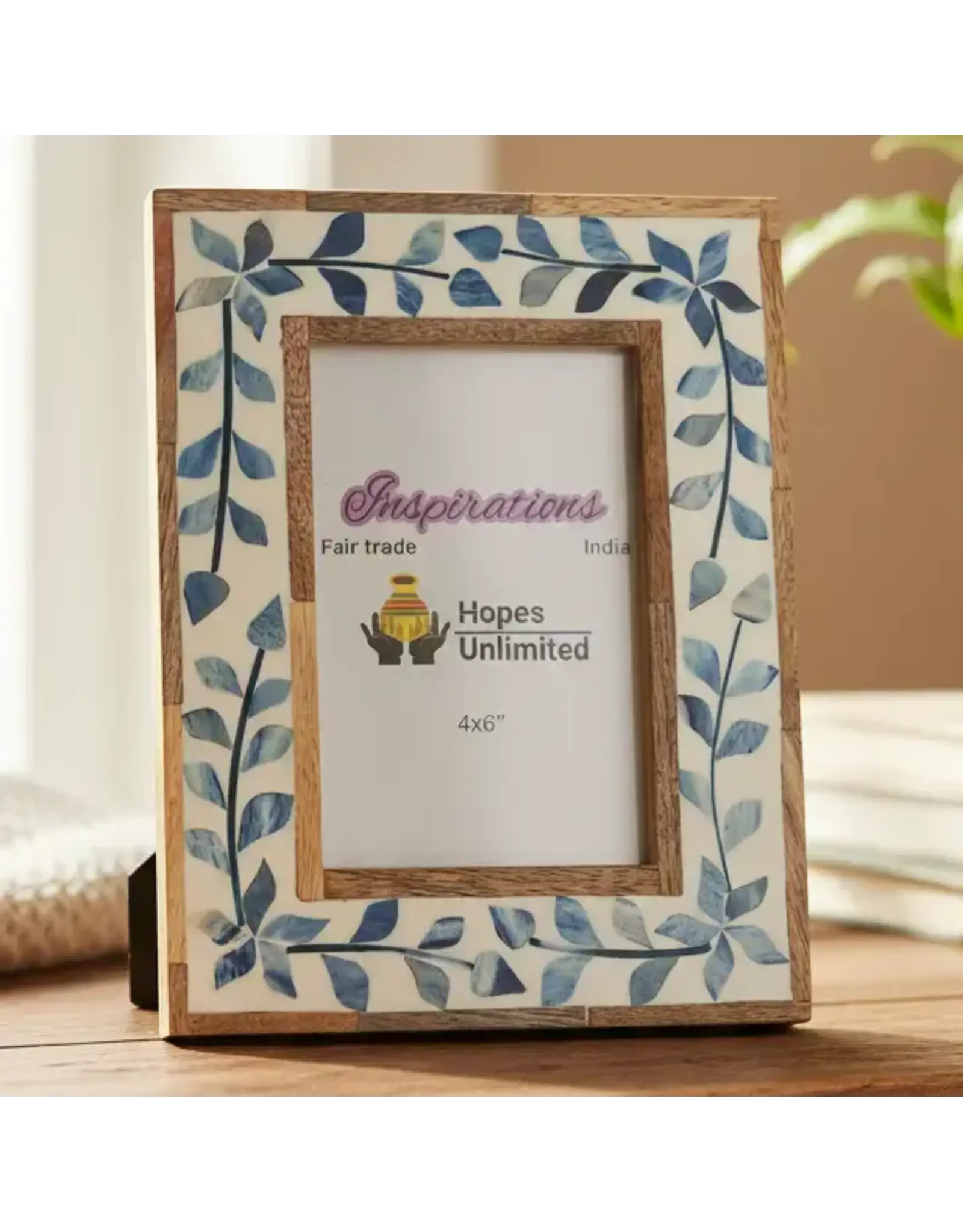 Blue Leaf Frame