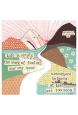 At Last and Too Soon Sympathy Greeting Card