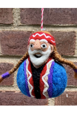 Willie Nelson Ornament, Nepal