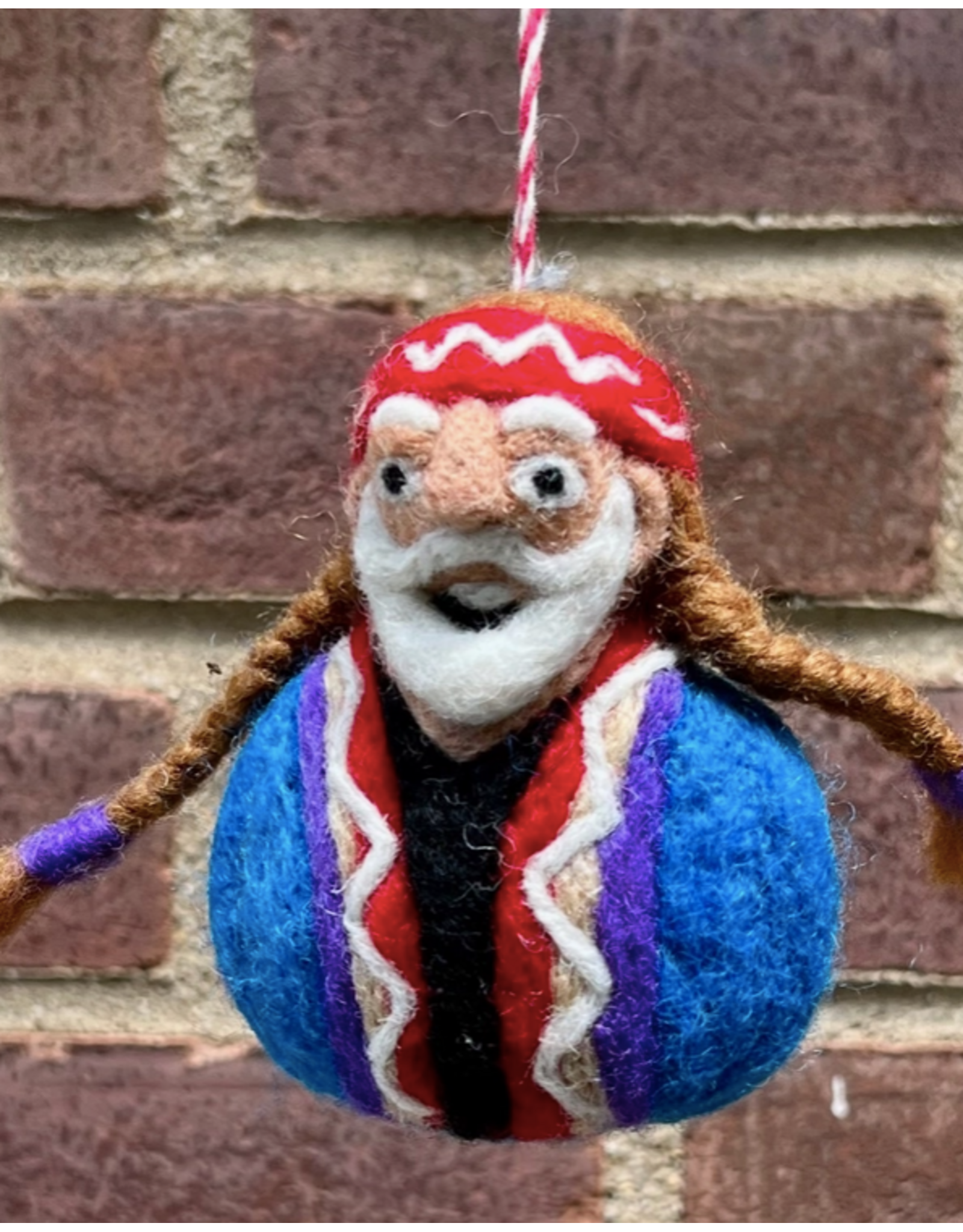 Willie Nelson Ornament, Nepal