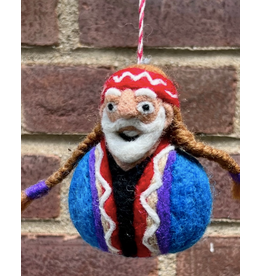 Willie Nelson Ornament, Nepal