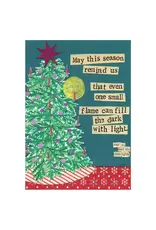 One Small Flame Holiday Greeting Card 4.5 X 6.25"