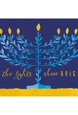Shine Bright Hanukkah Greeting Card 4.5 X 6.25"