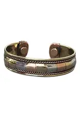 Copper Bracelet With Magnets, India