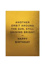 Shining Bright Birthday Greeting Card 3.5 X 4.75
