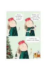 Xmas Susan Holiday Greeting Card 4.5 X 6.25"