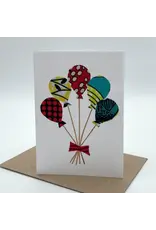 Assorted Kitenge & Banana Fiber Card, Rwanda