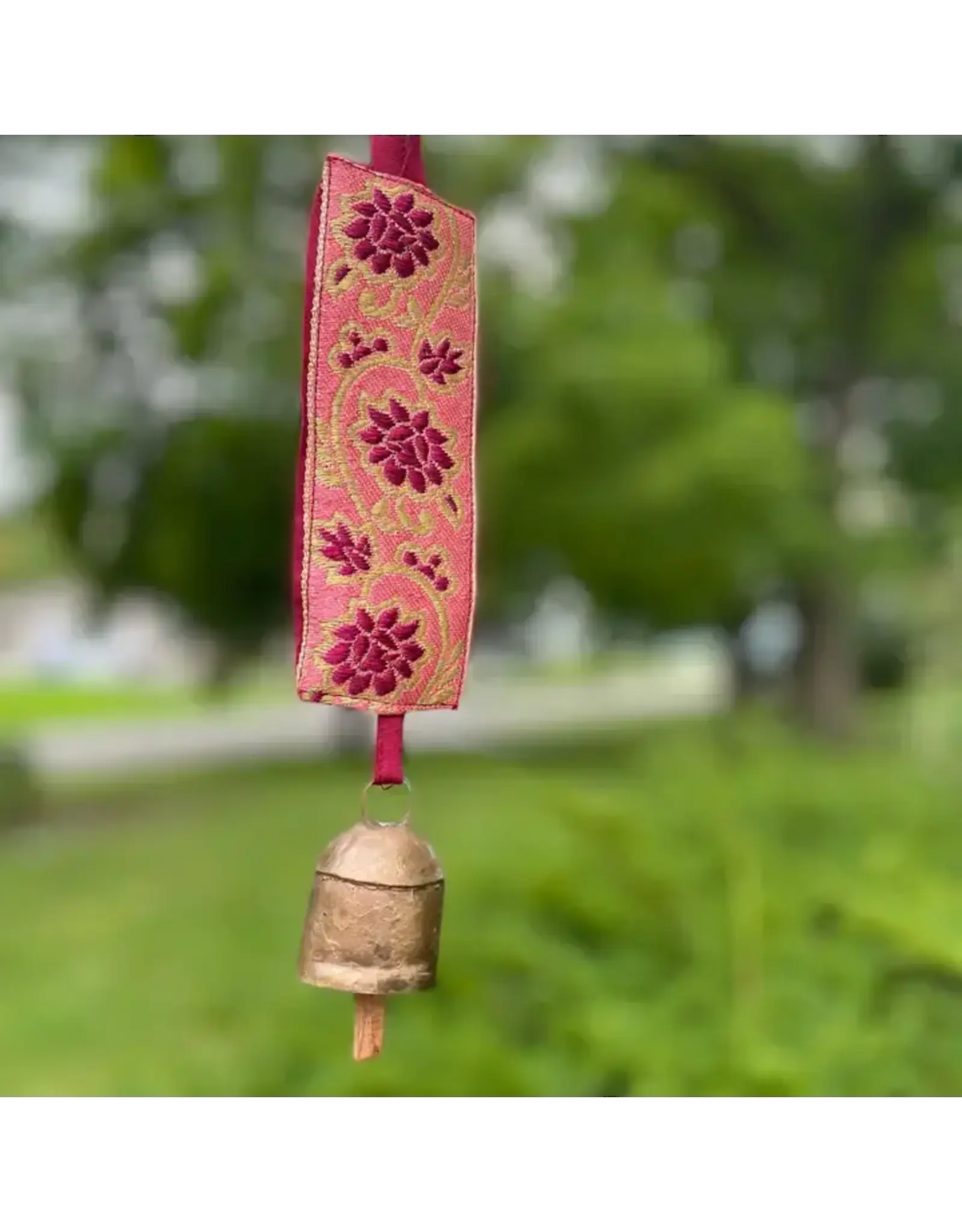 Bell with Embroidered Strap, India