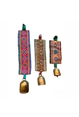 Bell with Embroidered Strap, India